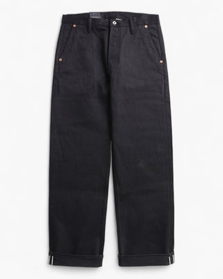 14.5oz Double Dyed Denim Field Chino - Black