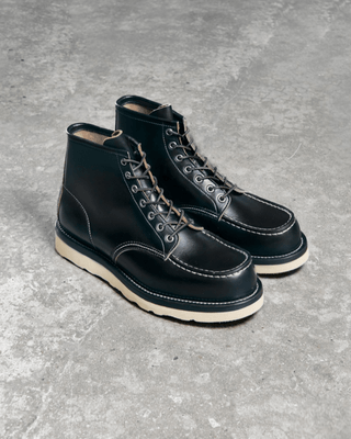 Moc toe boots 1101 - 377K - Brake House - Black - 3