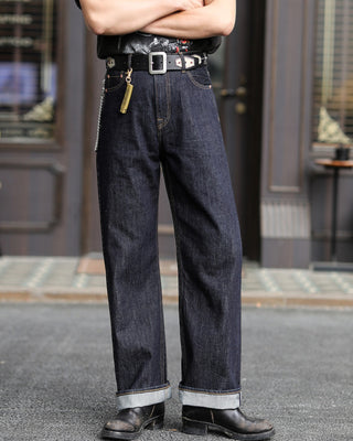 Monroe 1950s 14oz Selvedge Denim - Brake House - Indigo - 2