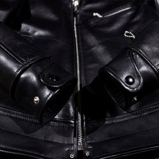 Italian cowhide Mulholland jacket
