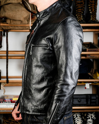 Tea core horsehide J-100 racing jacket