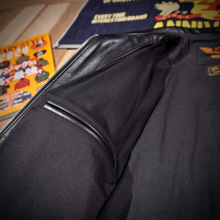 Italian cowhide Mulholland jacket