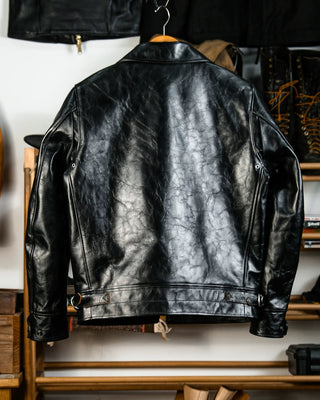 Tea core horsehide Mulholland jacket