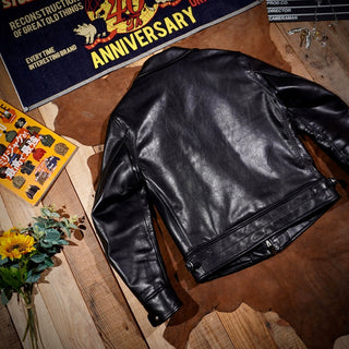 Italian cowhide Mulholland jacket