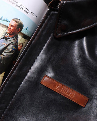 Tea core horsehide A-2 jacket V. Hilts