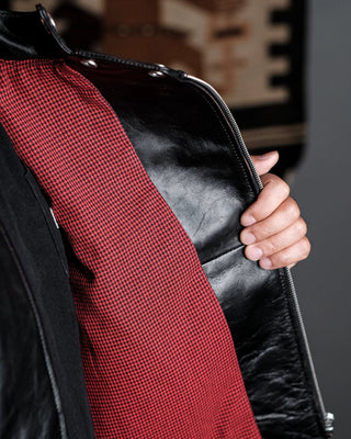 Tea core horsehide J-31 riding jacket