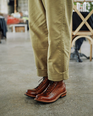 Vintage brown boots 8175