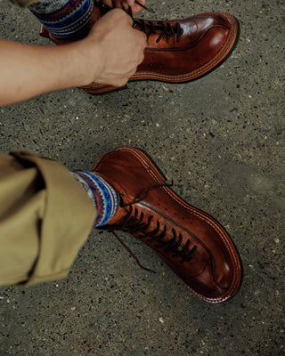 Vintage brown boots 8175