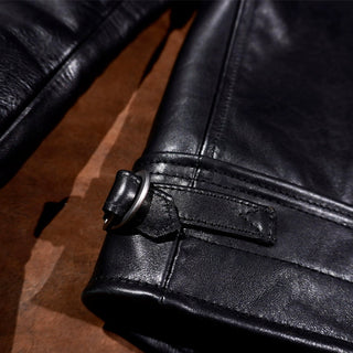 Italian cowhide Mulholland jacket