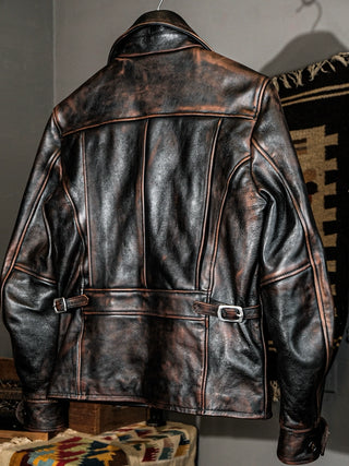 1940s California Bears Car Coat Black