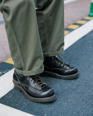 Short-face motorcycle boots 7301