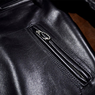 Italian cowhide Mulholland jacket