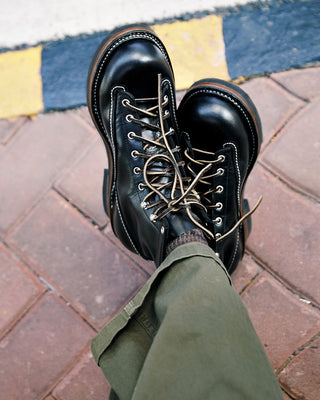 Short-face motorcycle boots 7301