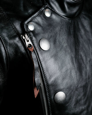Tea core horsehide J-31 riding jacket