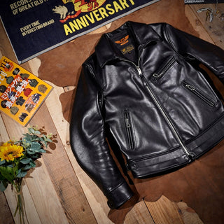 Italian cowhide Mulholland jacket