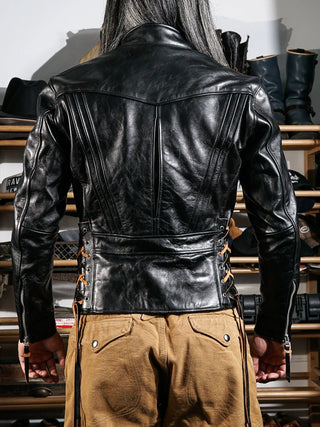 San Mateo Leather Jacket - Brake House - Black - 6