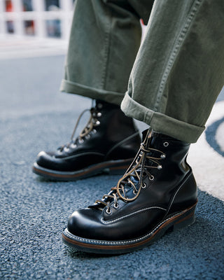 Short-face motorcycle boots 7301