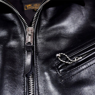 Italian cowhide Mulholland jacket