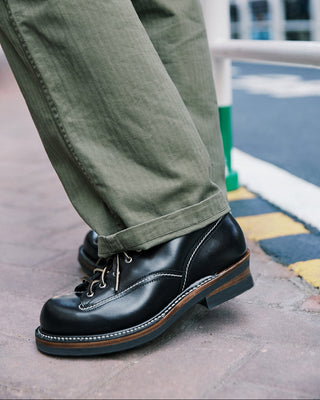 Short-face motorcycle boots 7301