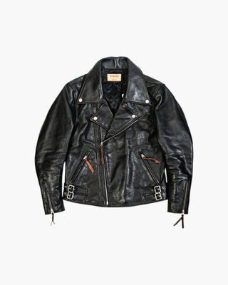 Oblique Zipper Double Rider jacket