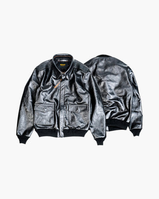 A2 Black Leather Jacket