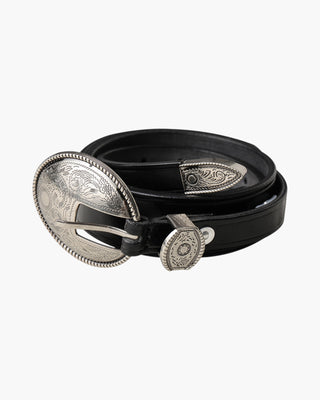 Western Style Leather Belt