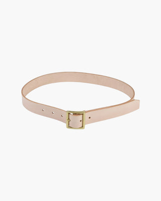 Brass Buckle Vegetable - Tanned Leather Belt - Brake House - Large - 2