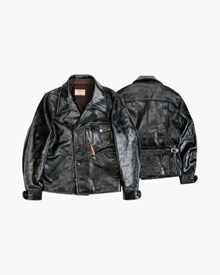 1940s California Bears Car Coat Black