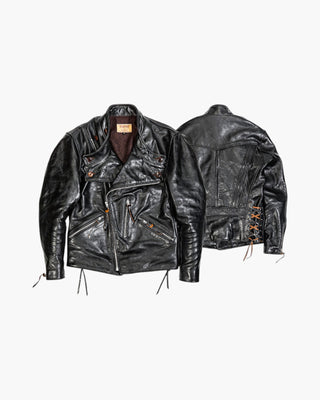 San Mateo Leather Jacket - Brake House - Black - 2