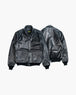 Black oil-wax horsehide
