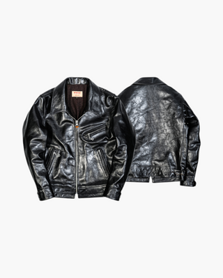 Tea core horsehide Mulholland jacket