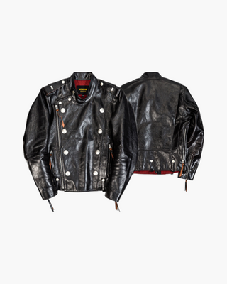 Tea core horsehide J-31 riding jacket