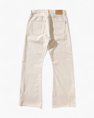 15oz Off-White Selvedge Denim - 3 Fits