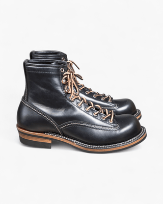Short - face motorcycle boots 7301 - Brake House - Coarse Grain Leather with Vibram 430 - 3
