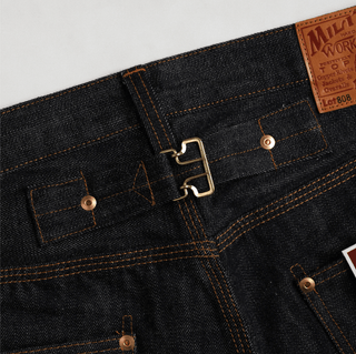 Lot. 808 1930s 14.5oz Raw Selvedge Denim - Brake House - Indigo - 14