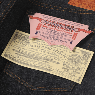 Lot. 801 1946 14.5oz Raw Selvedge Denim - Brake House - Indigo - 23