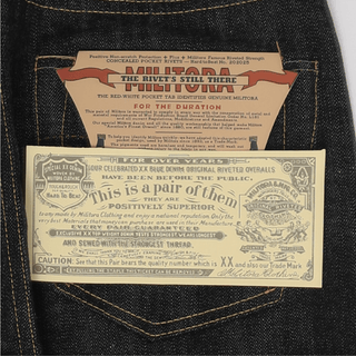 Mackinnon Edition 1940s 14.5oz Raw Selvedge Denim - Brake House - Indigo - 25