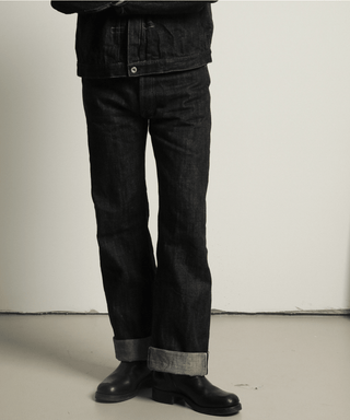Mobilization 1940s 14.5oz Raw Selvedge Denim - Brake House - Indigo - 8
