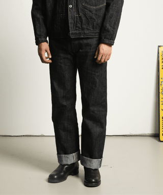 Mackinnon Edition 1940s 14.5oz Raw Selvedge Denim - Brake House - Indigo - 7