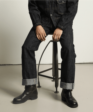Mackinnon Edition 1940s 14.5oz Raw Selvedge Denim - Brake House - Indigo - 9