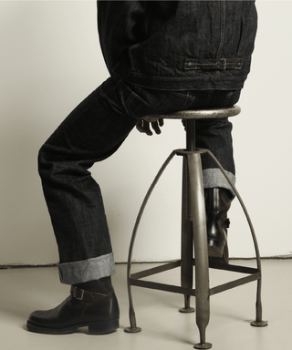 Mackinnon Edition 1940s 14.5oz Raw Selvedge Denim - Brake House - Indigo - 10