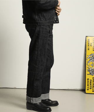 Mackinnon Edition 1940s 14.5oz Raw Selvedge Denim - Brake House - Indigo - 12