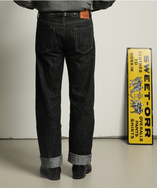 Mackinnon Edition 1940s 14.5oz Raw Selvedge Denim - Brake House - Indigo - 19