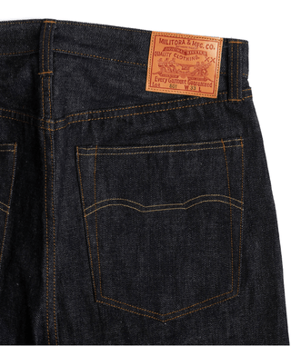 Lot. 801 1946 14.5oz Raw Selvedge Denim - Brake House - Indigo - 27