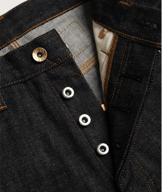 Lot. 808 1930s 14.5oz Raw Selvedge Denim - Brake House - Indigo - 19