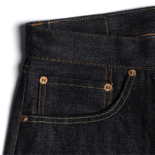 Lot. 801 1946 14.5oz Raw Selvedge Denim - Brake House - Indigo - 18
