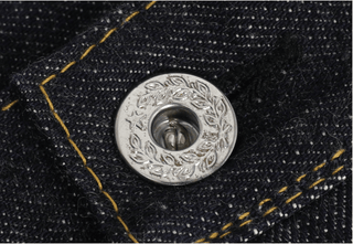 Great Victory 1940s 14oz Raw Selvedge Denim - Brake House - Indigo - 24