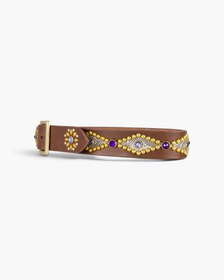 Amarillo — Studded Western Leather Belt-Brake House - 4