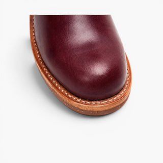 Leather Engineer Boots 2690 - VIBRAM® outsole - Brake House - Burgundy - 10