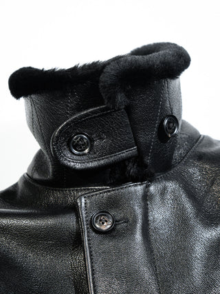 N-1 Deck Leather Jacket - Brake House - Black - 15
